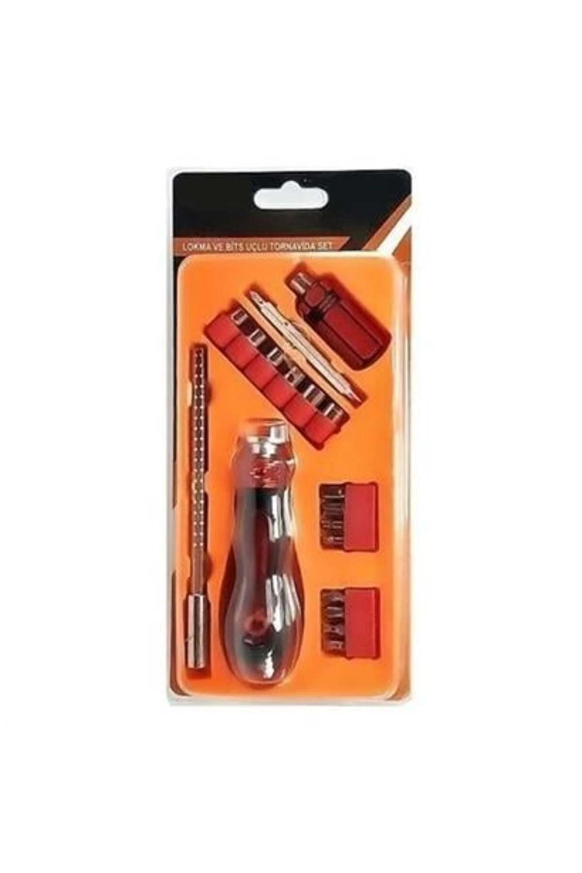 18 Parça Tamir Onarım Lokma Seti Tornavida Seti Tamir Onarım Kiti