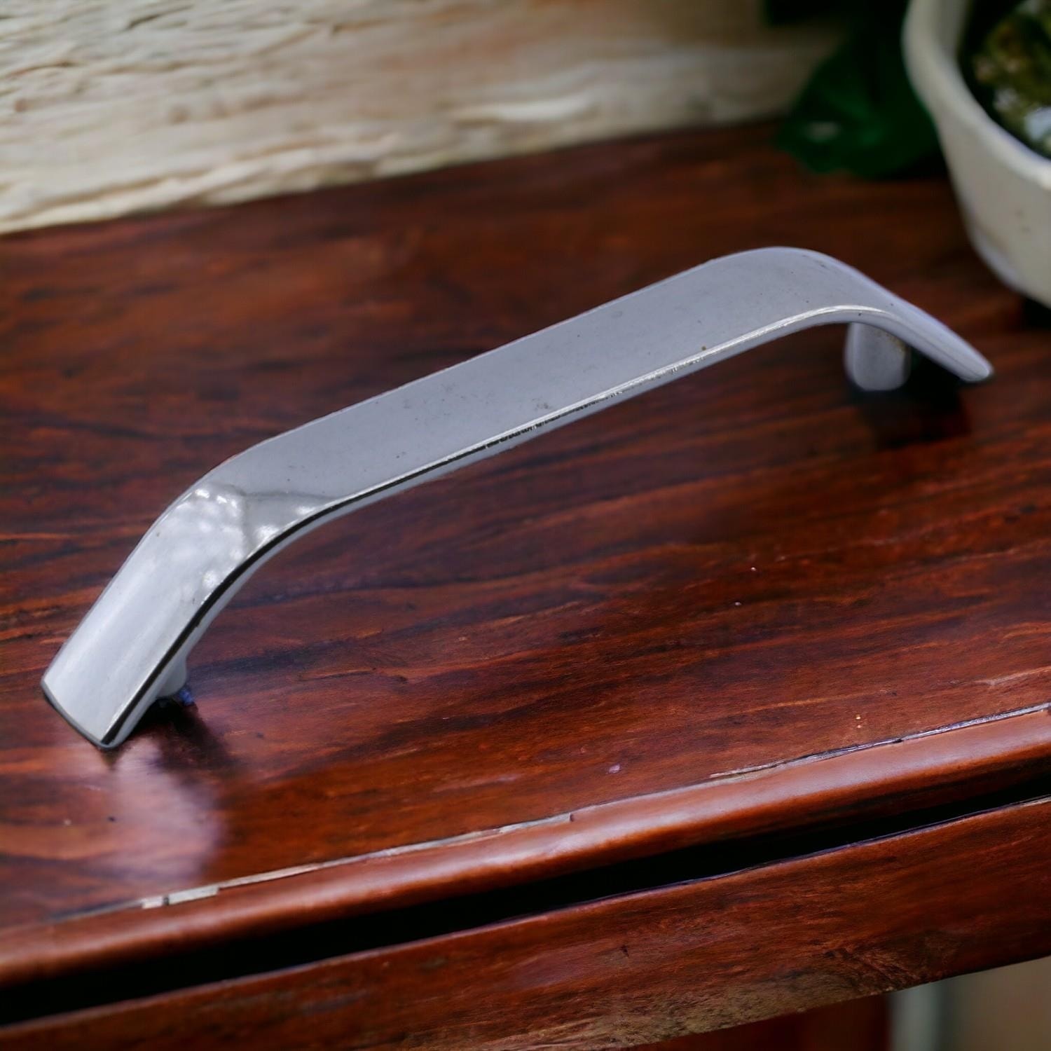 10 Adet Alara Kulp Mobilya Mutfak Çekmece Dolabı Dolap Kapak Metal Kulpu Kulpları Krom Renk 96 mm