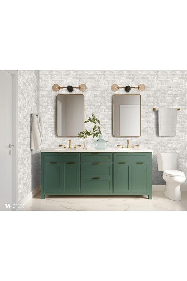 ROKA 23104-1 TAŞ DESENLİ BEYAZ DUVAR KAĞIDI 16,5 m2