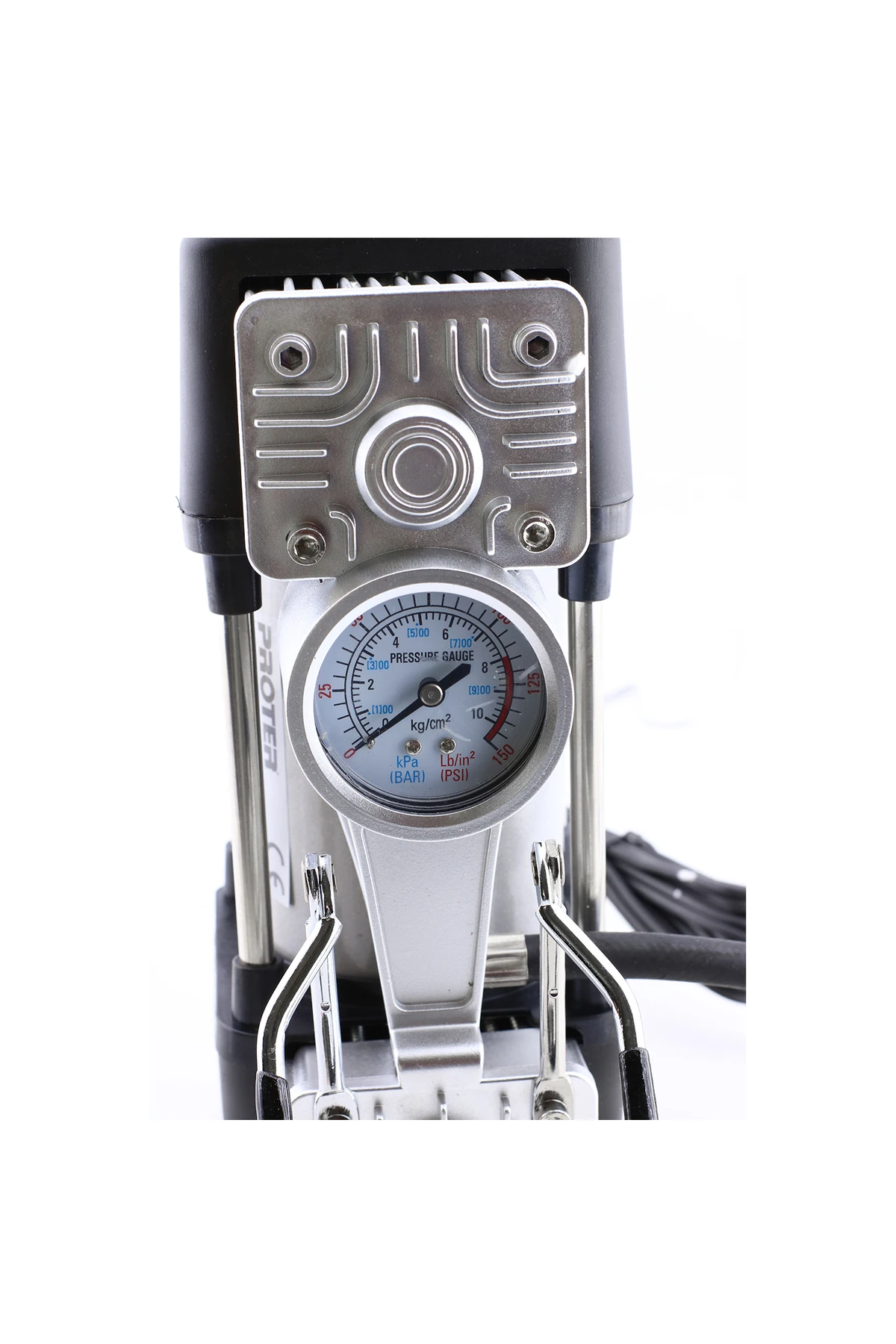 Çift Pisyonlu 12 V Araç Tipi Çakmaklık Metal Hava Kompresörü Araba Bisiklet Teker Lastik Top Şişirme