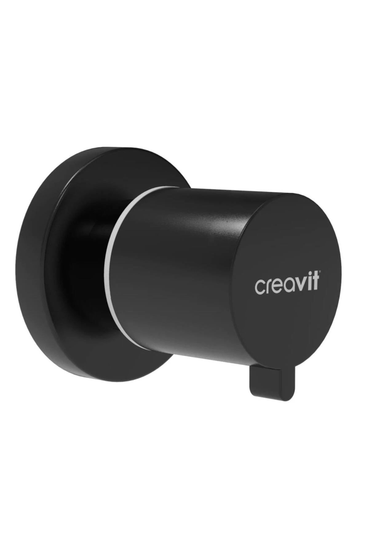 AC50L.SYM Siyah Mat Aç-Kapa Ara Kesme Valfi 1/2'