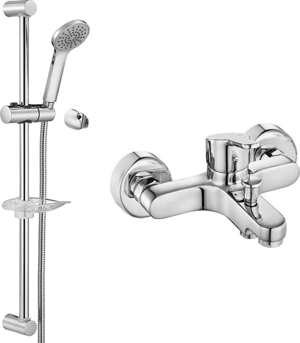 ECA Spil Banyo Bataryası + Haraketli Duş Seti
