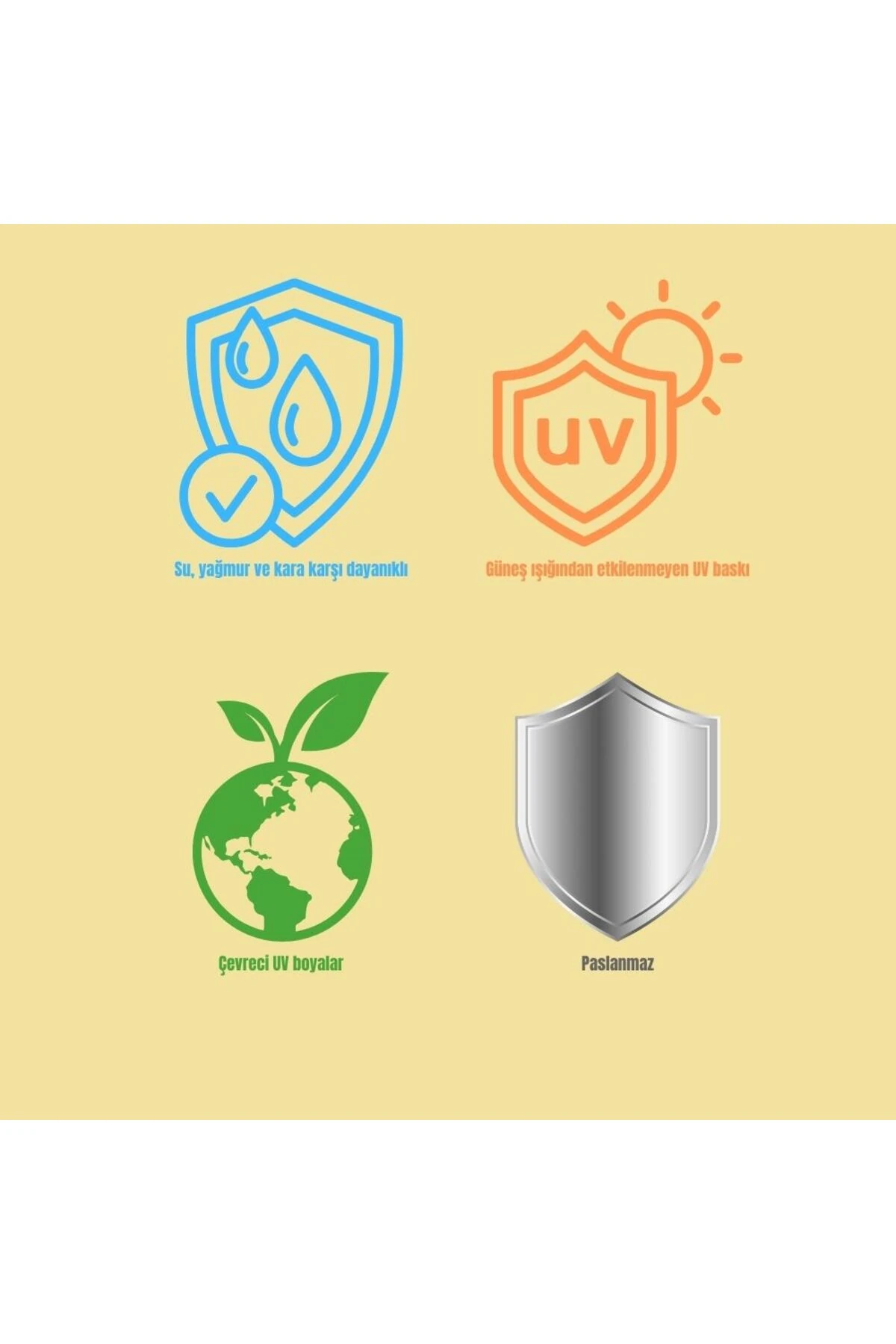 Dikkat Köpek Var Pas Görünümlü Vintage Metal Cane Corso Uyarı Levhası - 15cm x 22,5cm