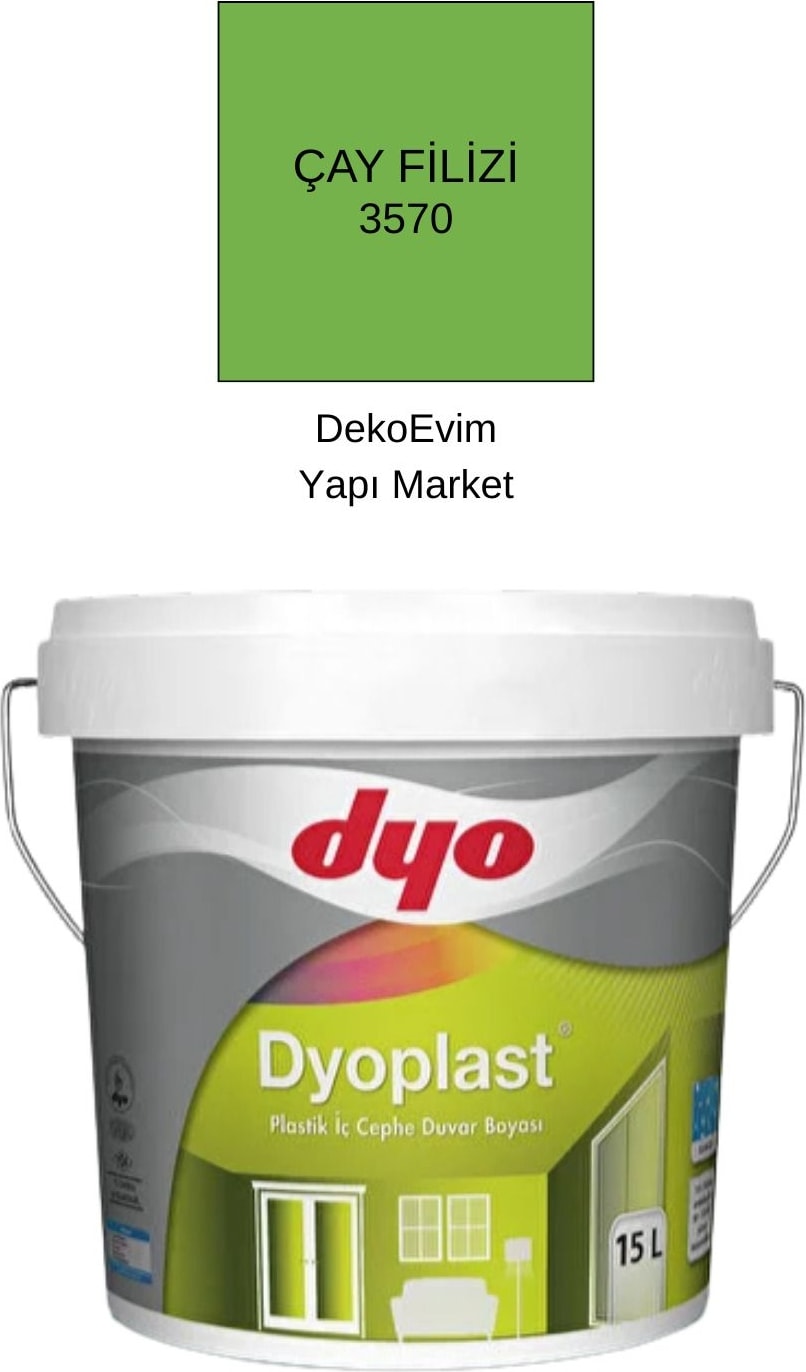 plast Plastik Iç Cephe Duvar B. Çay Filizi 15 Lt.