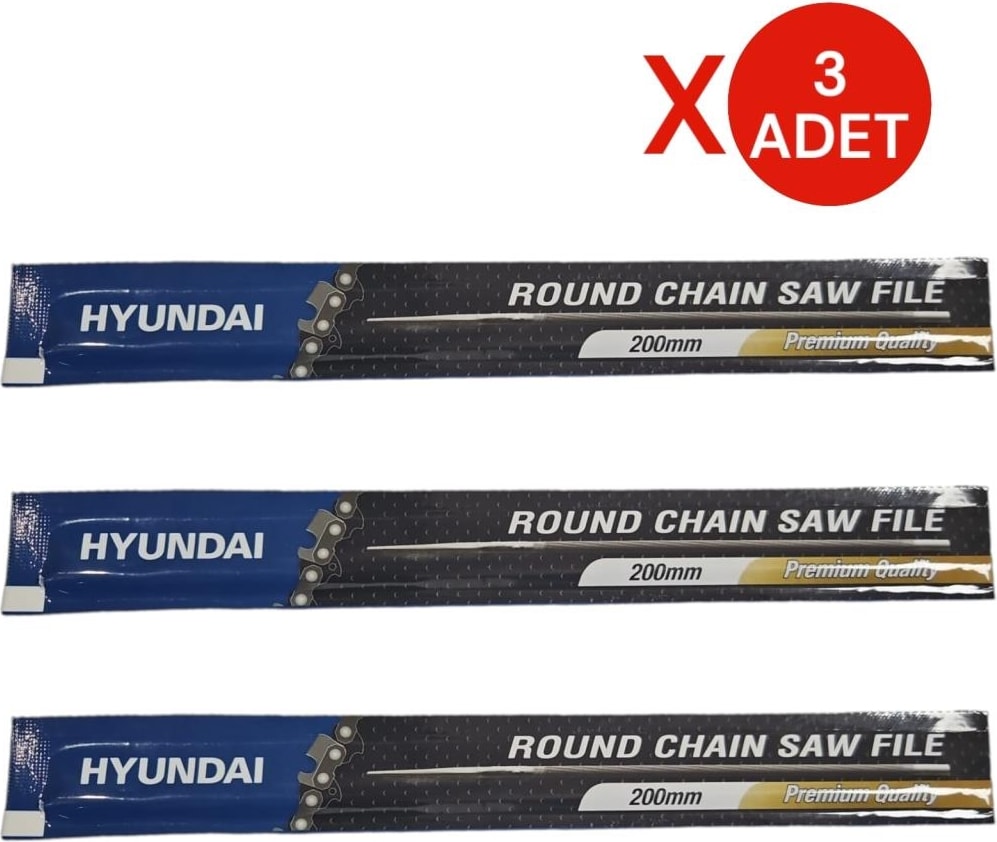Motor Zincir Bileme Eğesi 7/32'' (5.5mm) 3 Adet