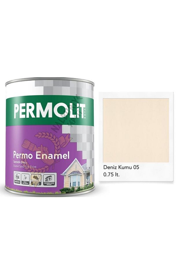 Enamel Sentetik Yağlı Boya DENİZ KUMU 0.75 Lt.