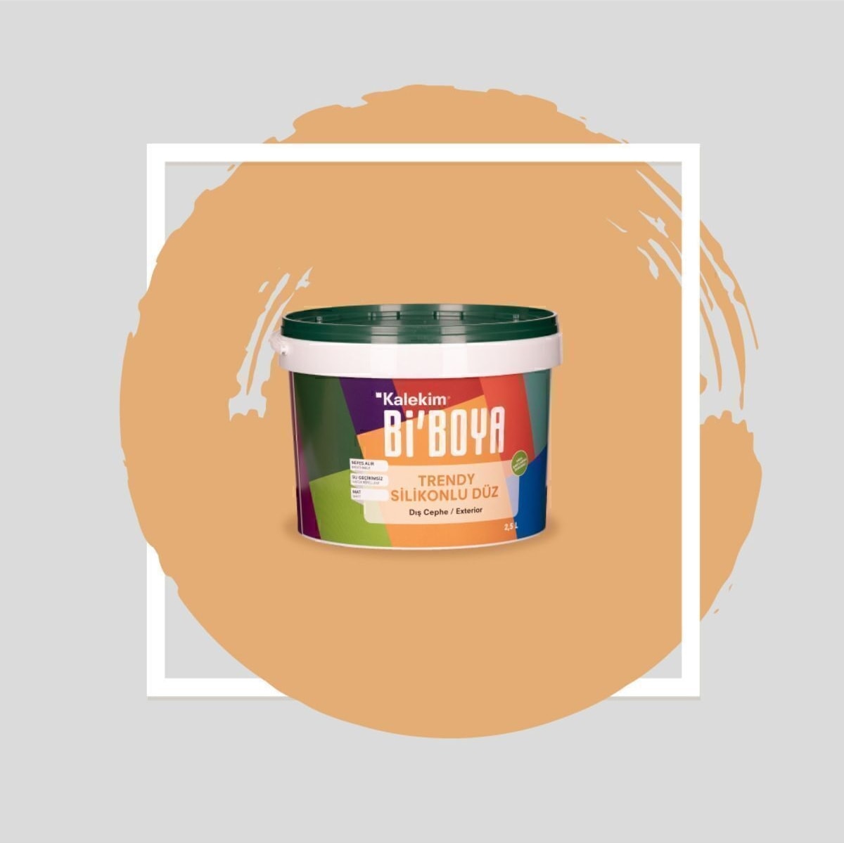 Silikonlu Dış Cephe Boyası 2.5 Lt 4534