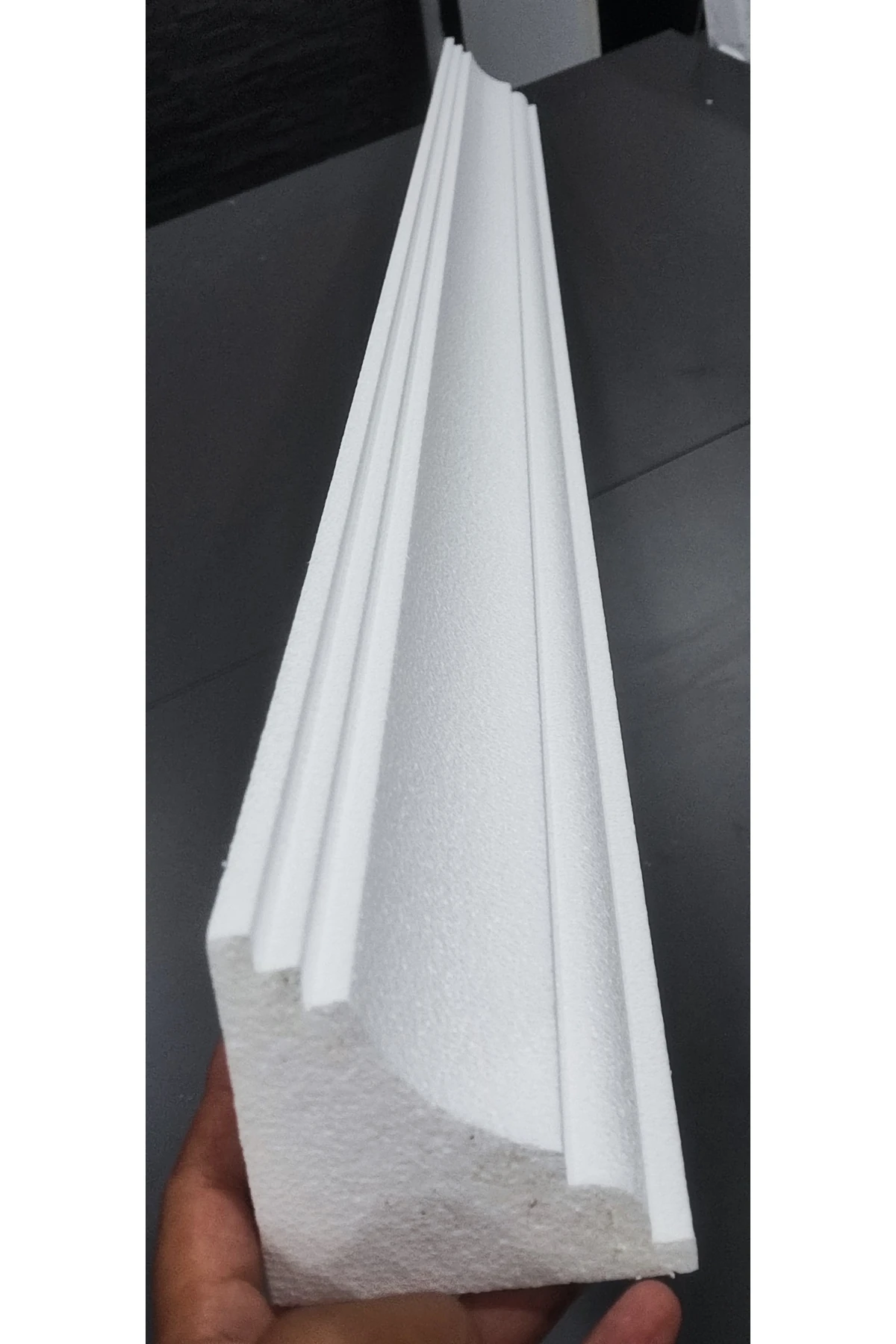 Hazır Korniş Önü Strafor Kartonpiyer KLK-1 10*10cm 1 ADET (2 Metre)