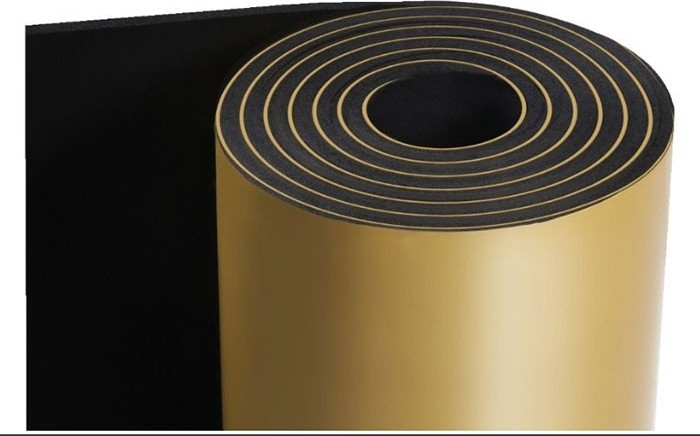 Yapışkanlı Oto Ses Yalıtım Kauçuk Köpüğü 6mm Kalınlıkta 1 m x 5 m