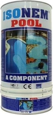 Isonem Pool Iki Bileşenli Havuz Boyası Mavi 4,5kg
