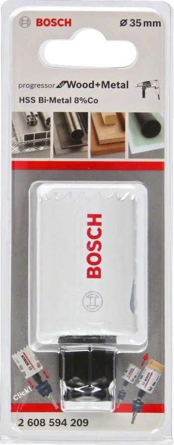 BOSCH Metal ve Ahşap 35 mm Hss Bi-Metal %8 Kobaltlı Delik Testeresi  2608594209