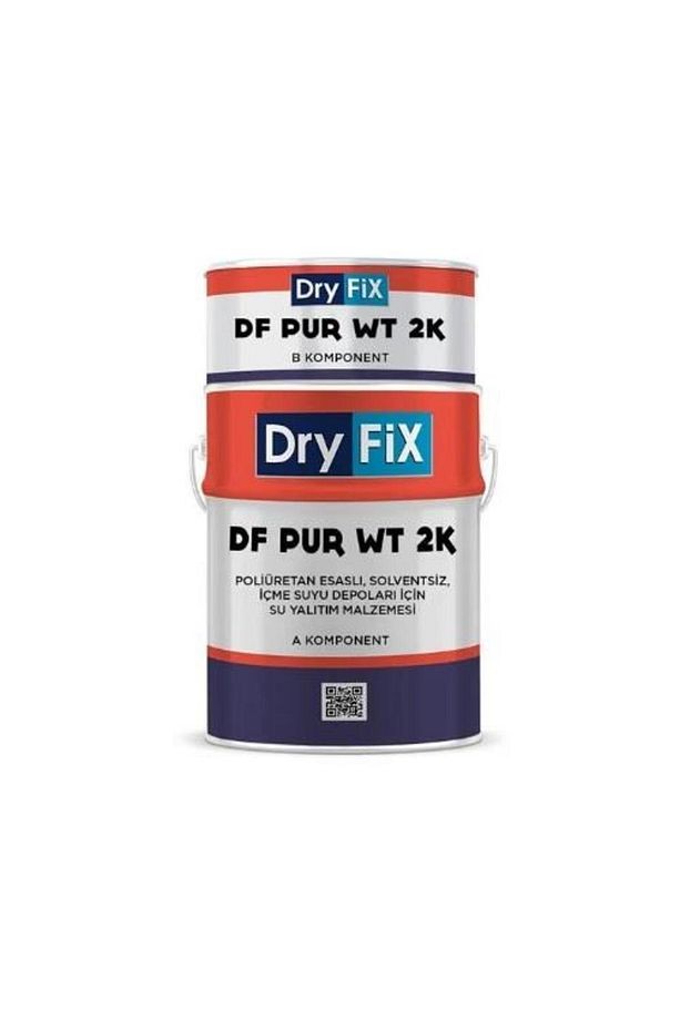 Df Pur Wt 2k Içme Suyu Depoları Için Poliüretan Su Yalıtımı 24 Kg Mavi