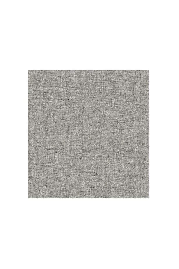 Hasır Desenli Gri&gümüş Sade Duvar Kağıdı(5M2)