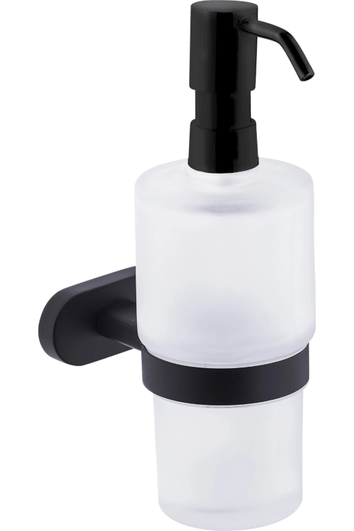 Pure Paris Sıvı Sabunluk Camlı Siyah Kmr-7002