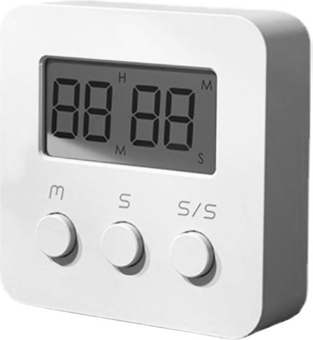 Küçük Ekran Mini Elektronik Mutfak Saati Zamanlayıcı THR358