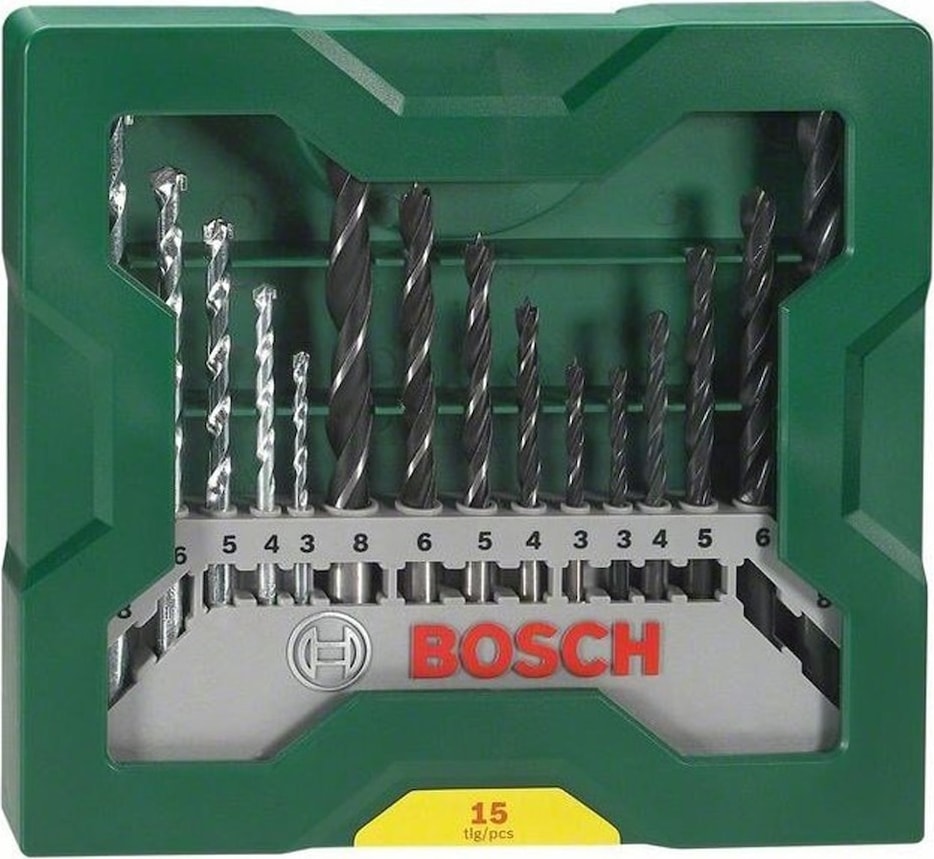 BOSCH Gsb 180-LI 18V 2AH Darbeli Akülü Vidalama Şarjlı Matkap + 15 Parça Matkap Ucu