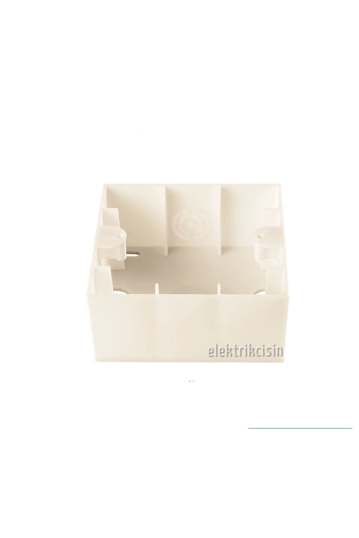 Karre Krem Tekli Sıva Üstü Kasa - 12 Adet