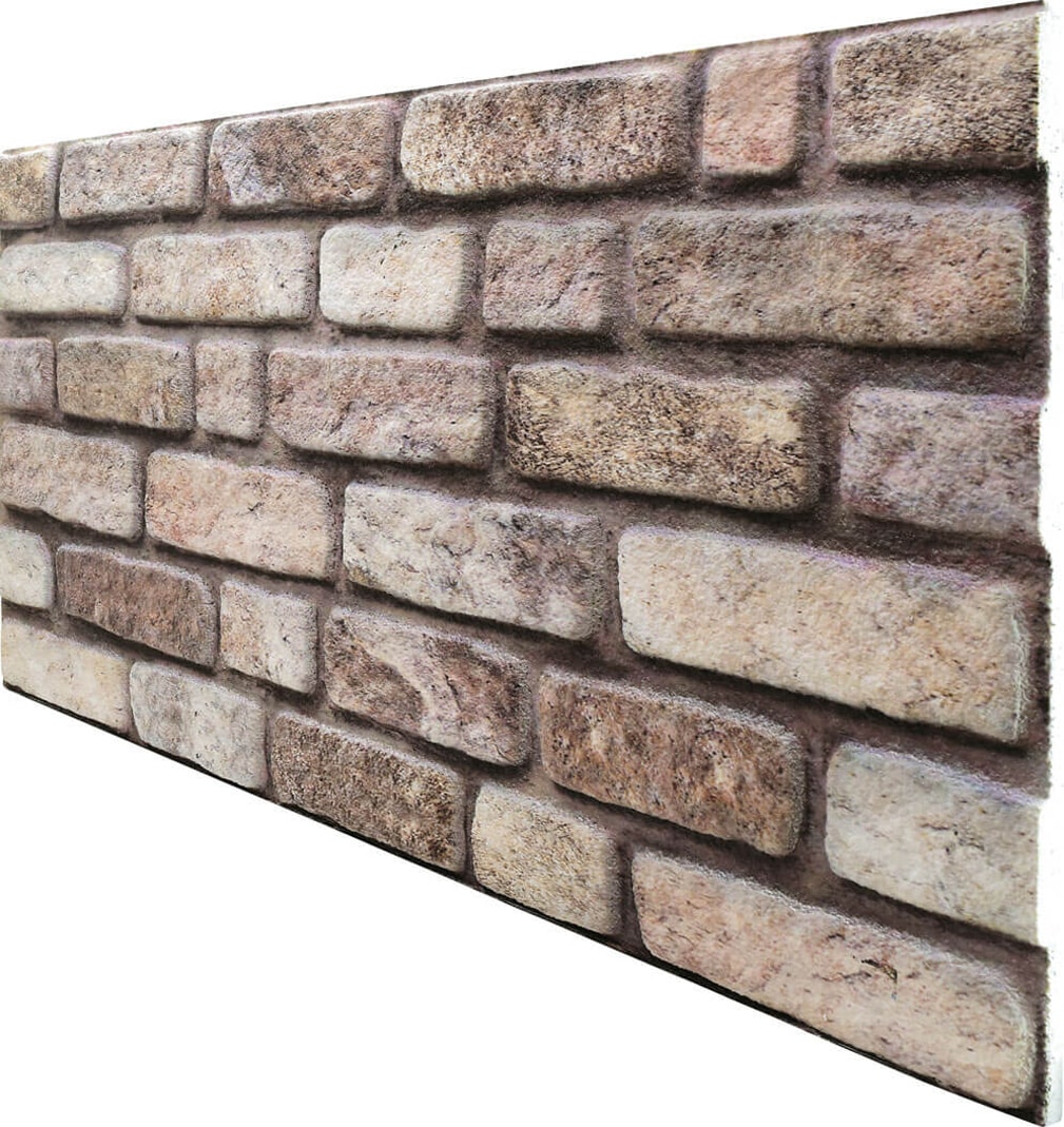 5 Adet (2,5m2) x Tuğla Desenli 3 Boyutlu Renkli Strafor Köpük Duvar Kaplama Paneli (BR-559)