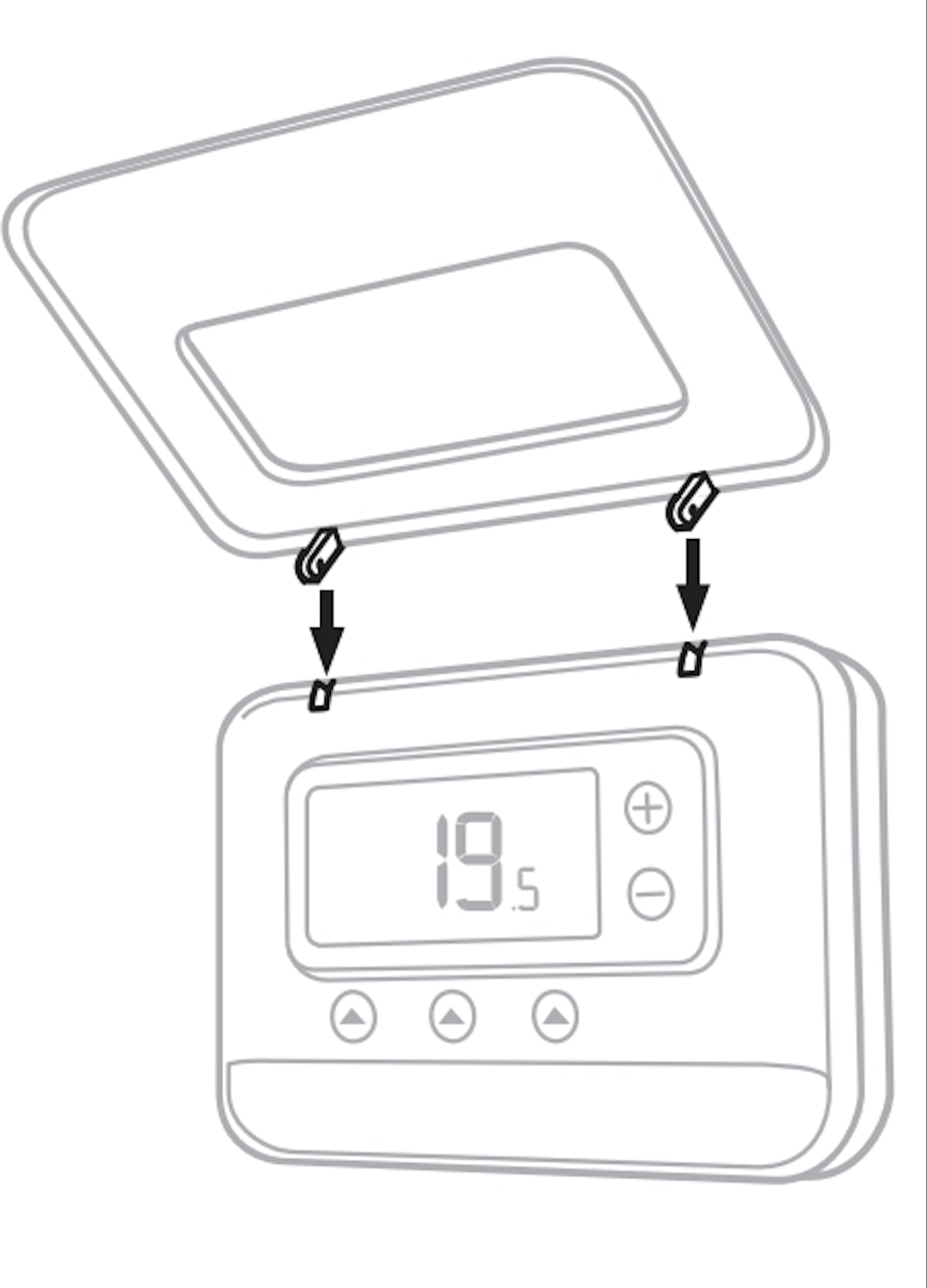 T2H110A0069 Kablolu Programlanabilir Oda Termostadı - T2