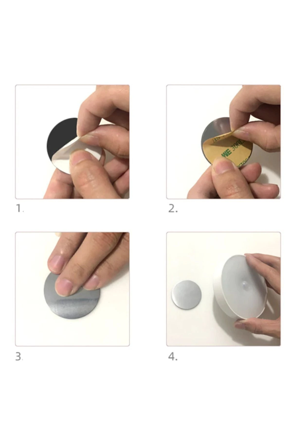 3'lü Eko Paket Şarjlı Kabinet Sensörlü Mıknatıslı Ct-5180