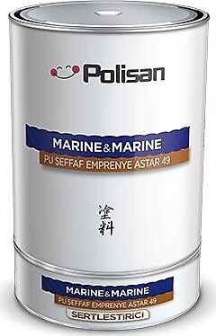 Polisan Marine&Marine Anti Aging PU Şeffaf Emprenye Astar 49 1 kg Takım (0,83 kg A + 0,17 kg B)