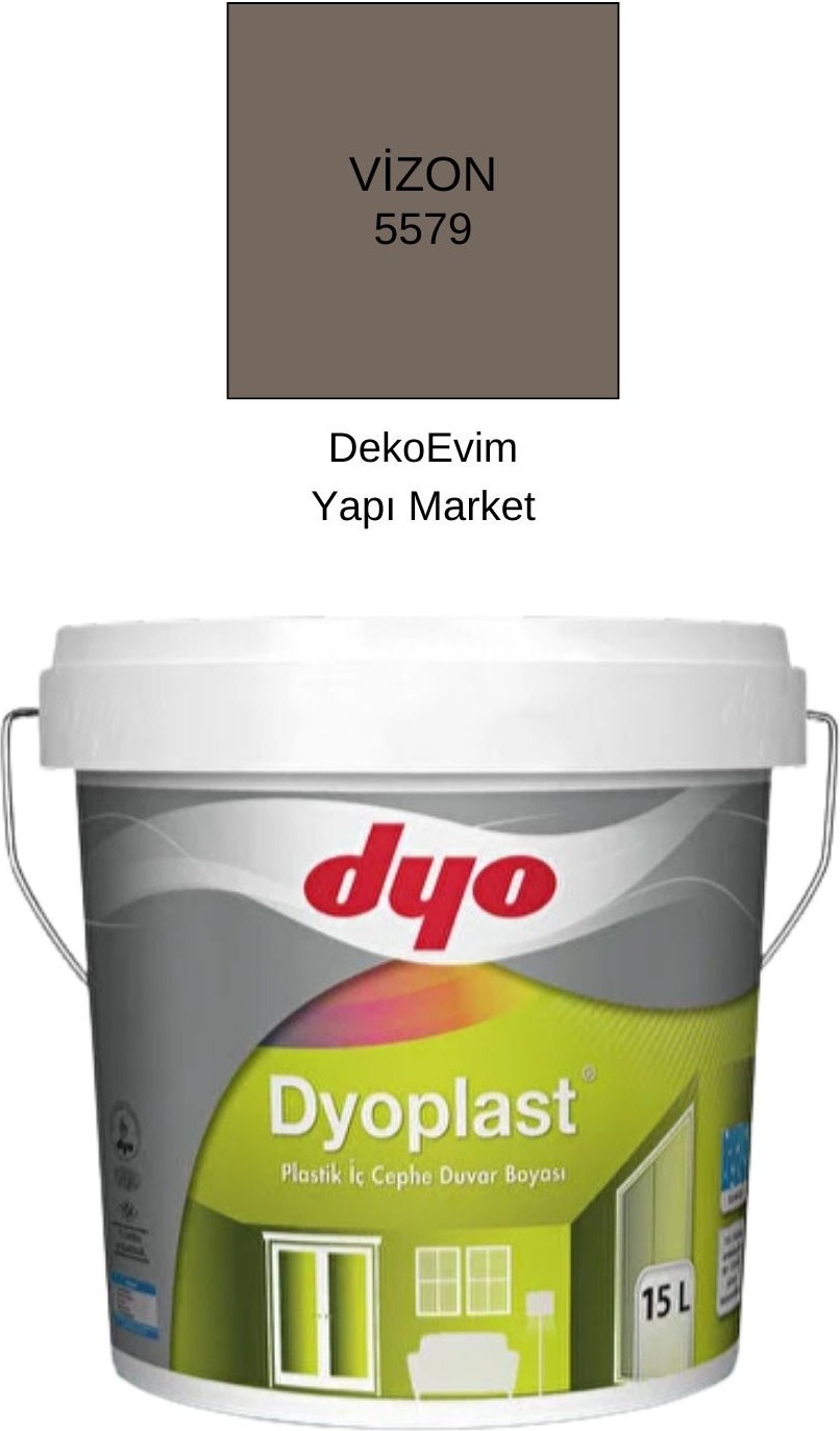 plast Plastik Iç Cephe Duvar B. Vizon 15 Lt.