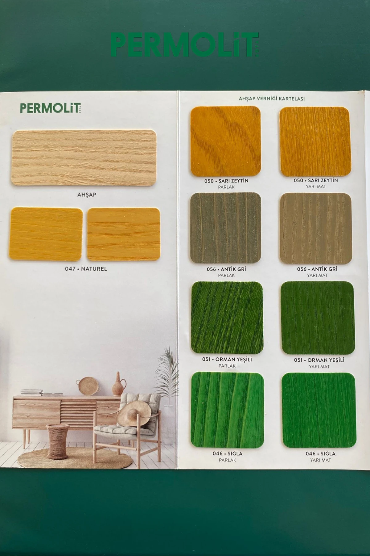 Permovernik Vernikli Ahşap Koruyucu, Dekoratif Koruyucu Ahşap Verniği | 0,75L - 2,5L