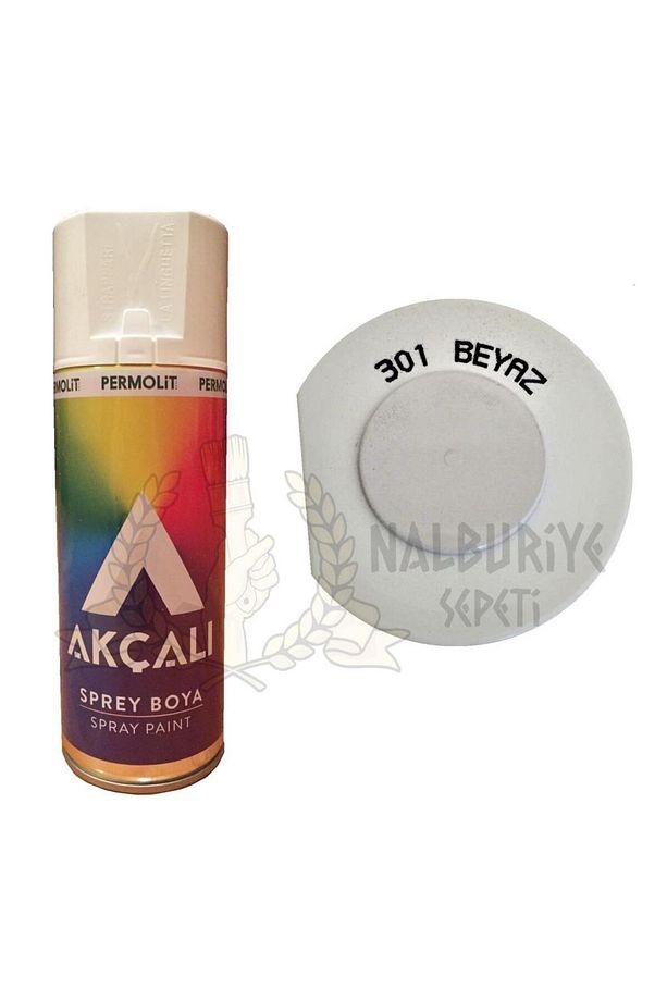 Akrilik Sprey Boya PARLAK BEYAZ 400 ml - 301