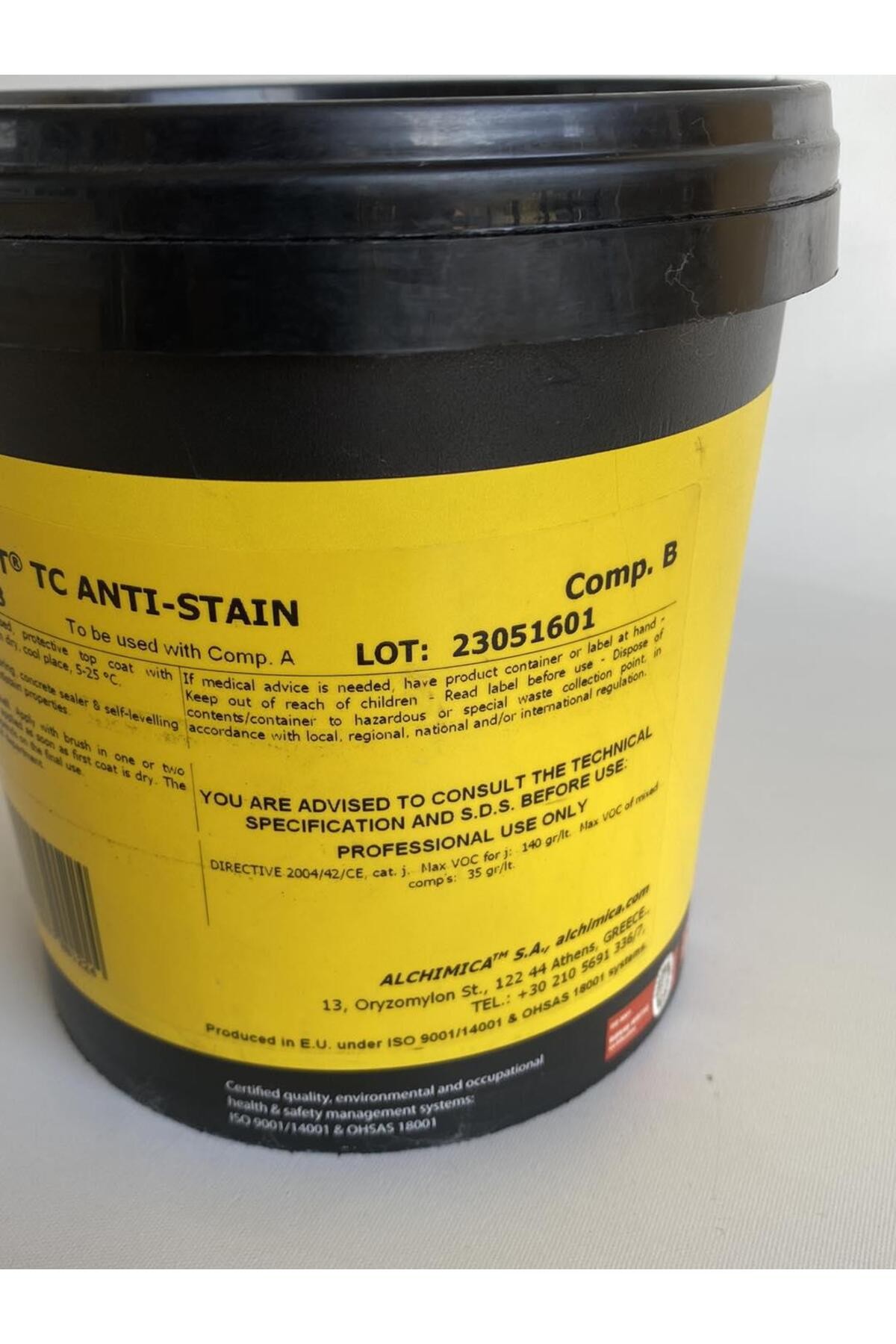 Aquasmart Tc Anti-Stain Zemin Koruma Son Kat - Alifatik Poliüretan Reçine