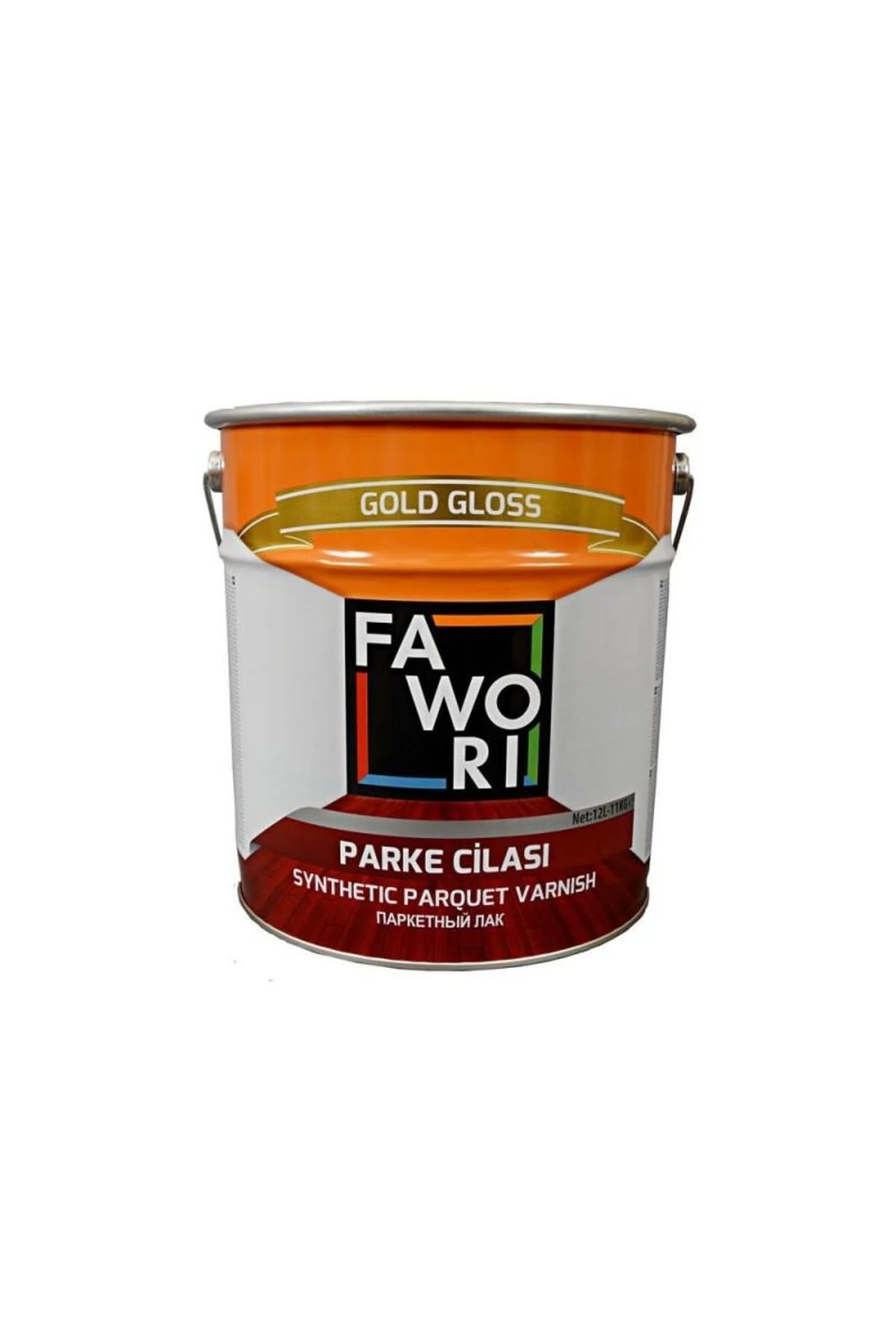 Altın Parlak Parke Cilası 12 Lt.