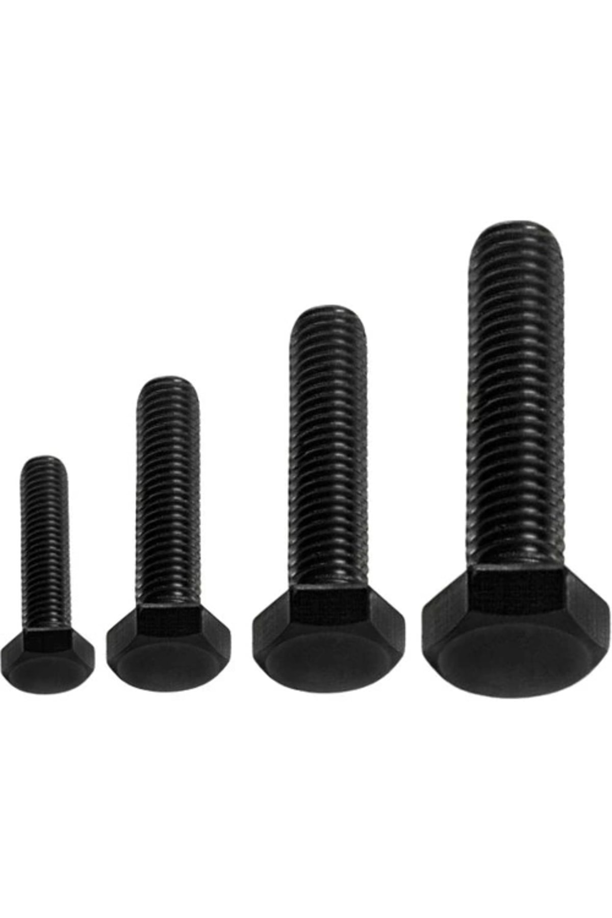 AKDENİZ  DIN933 M6*45 Mm Siyah Cıvata 1000 Adet