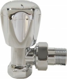 Eca 1/2" Rv3 Krom Köşe Radyatör Vanası Pex-Al