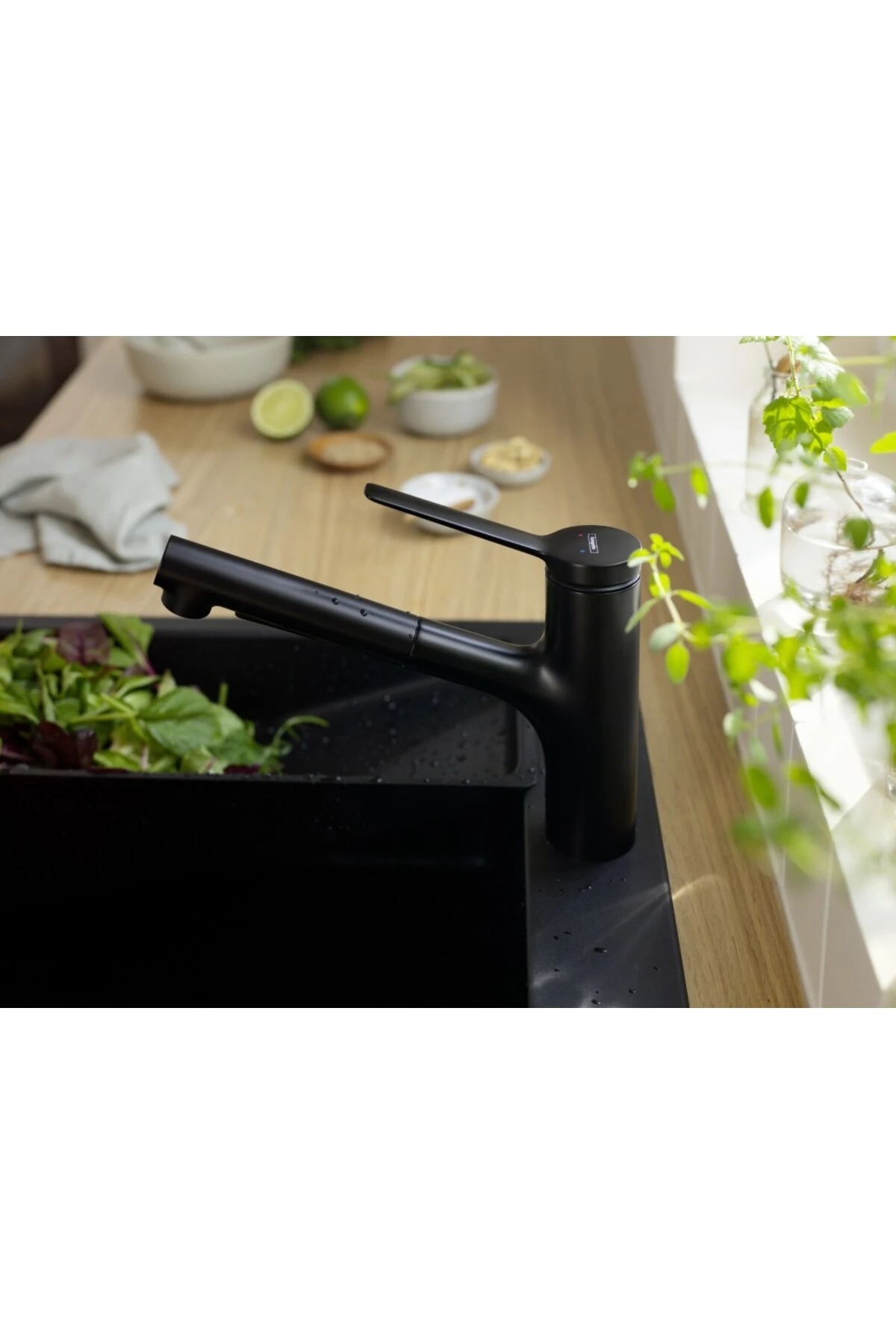 Zesis M33 Tek kollu Eviye Bataryası 150 2 jet Satin Siyah 74800670