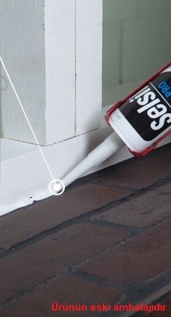 Yağmura Dayanıklı Silikonize Mastik Gri 485 Gr. - 5 Adet