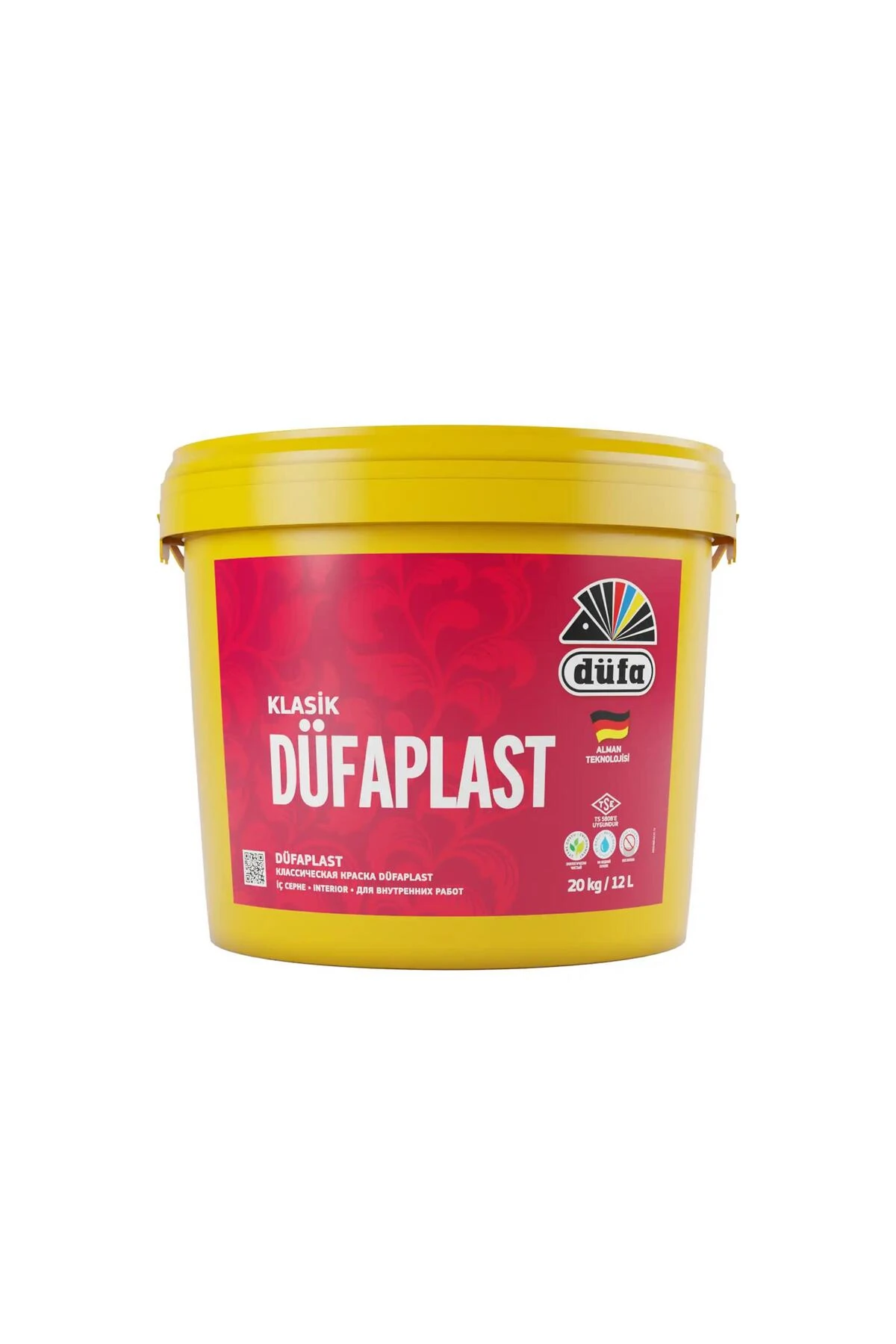 Klasik Plast Iç Cephe Duvar Boyası 1055 Fildişi 12 L