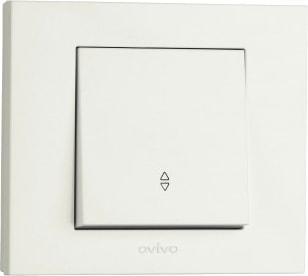 Beyaz Vavien Anahtar Çerçeveli