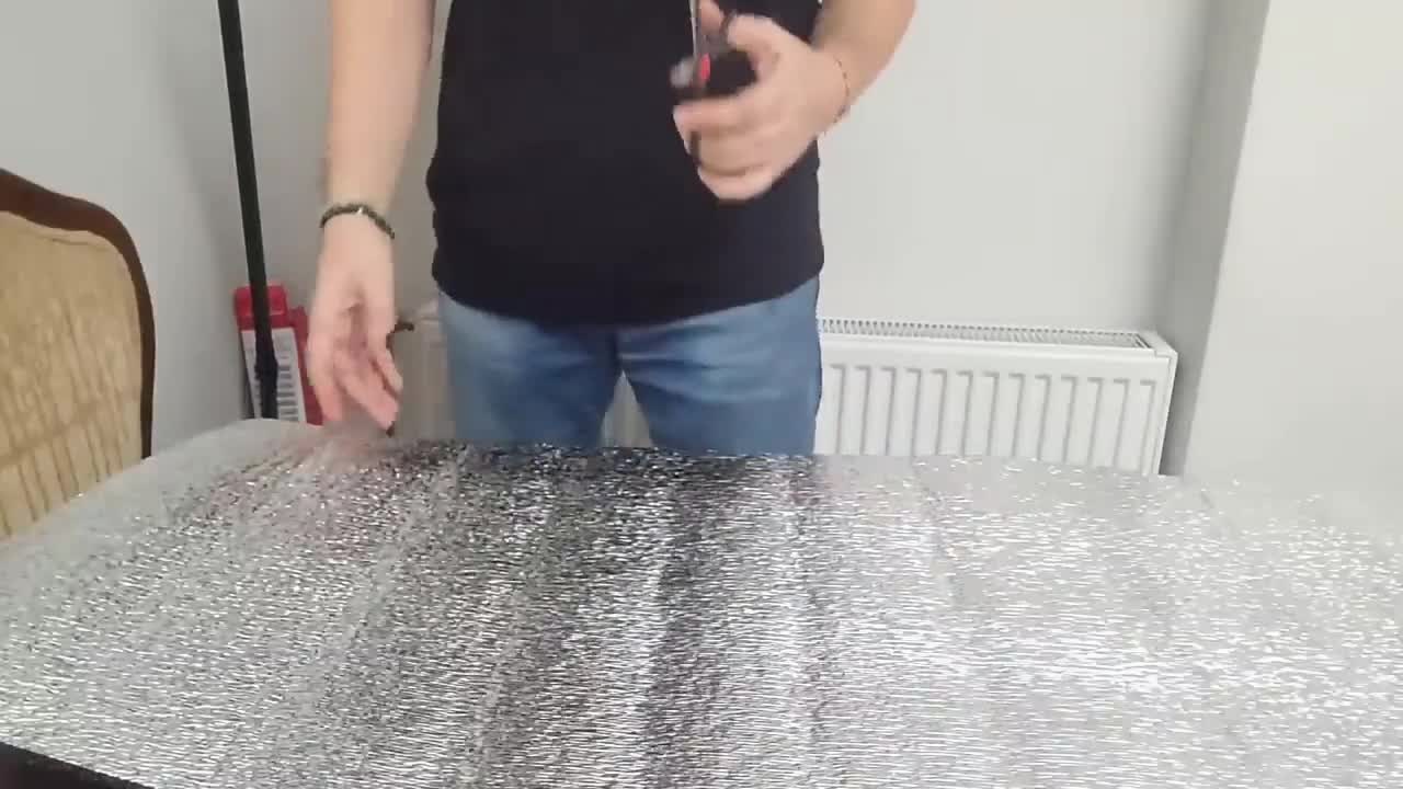 7 Metre X 1 Metre Isı Yalıtımı Petek Radyatör Arkası Elektrik Doğalgaz Tasarruf Iç Cephe Izolasyonu