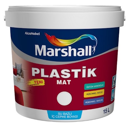 Marshall Plastik Mat İç Cephe Boyası 7,5 lt