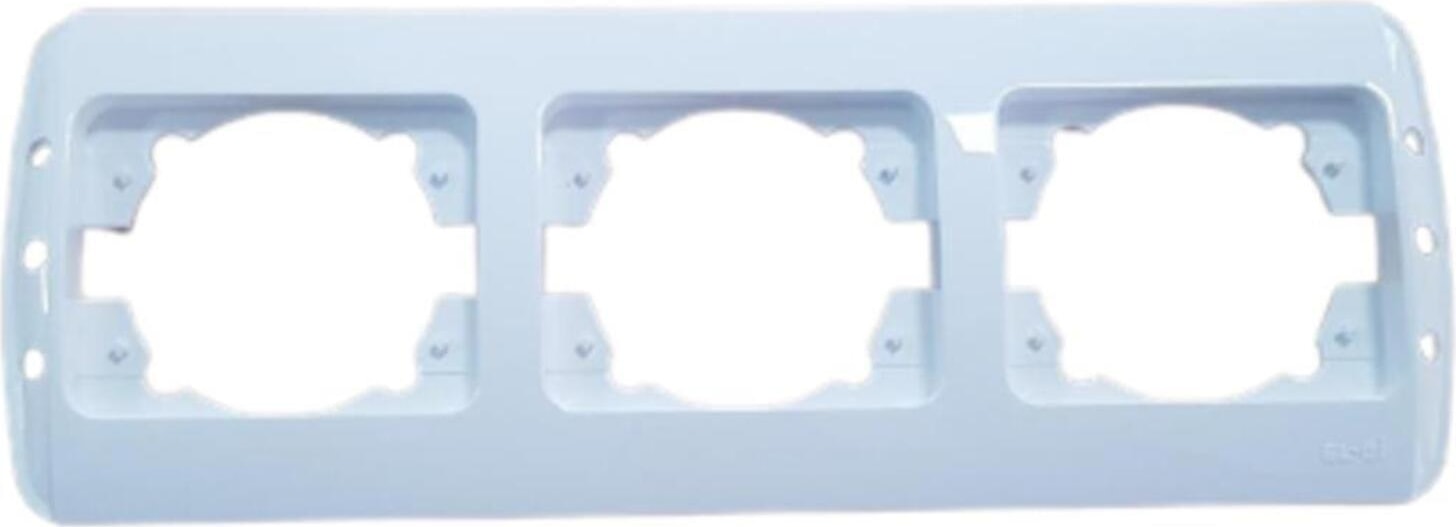 Zirve 3lü Yatay Çerçeve Beyaz (10ADET)