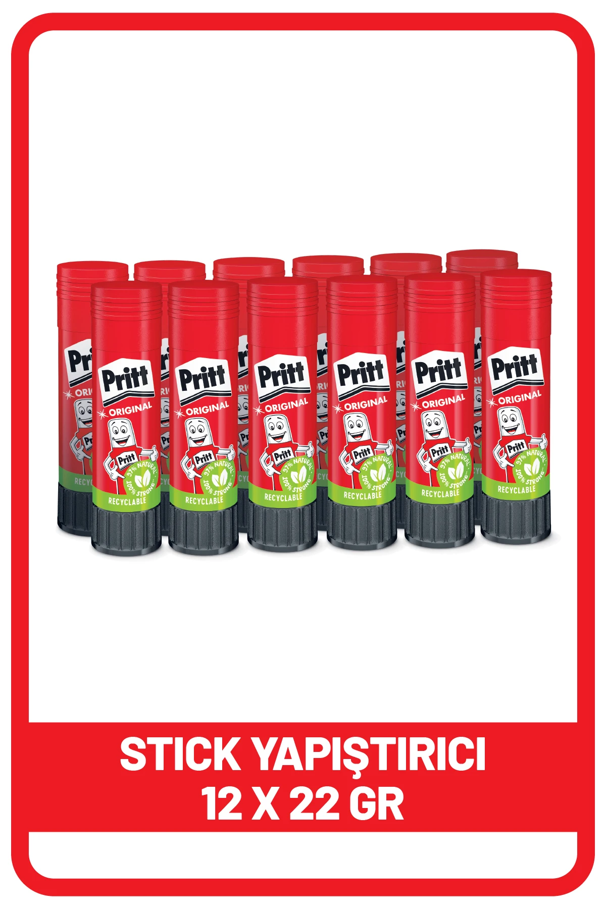 Stick Yapıştırıcı 22 Gr 12'li Paket