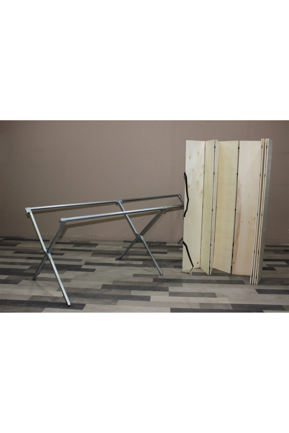 Pazar Tezgahı Ve Tahtası 200cm