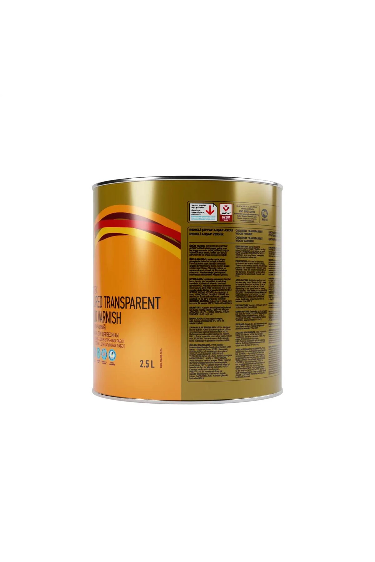 Renkli Ahşap Vernik 3647 Meşe 2.5 L