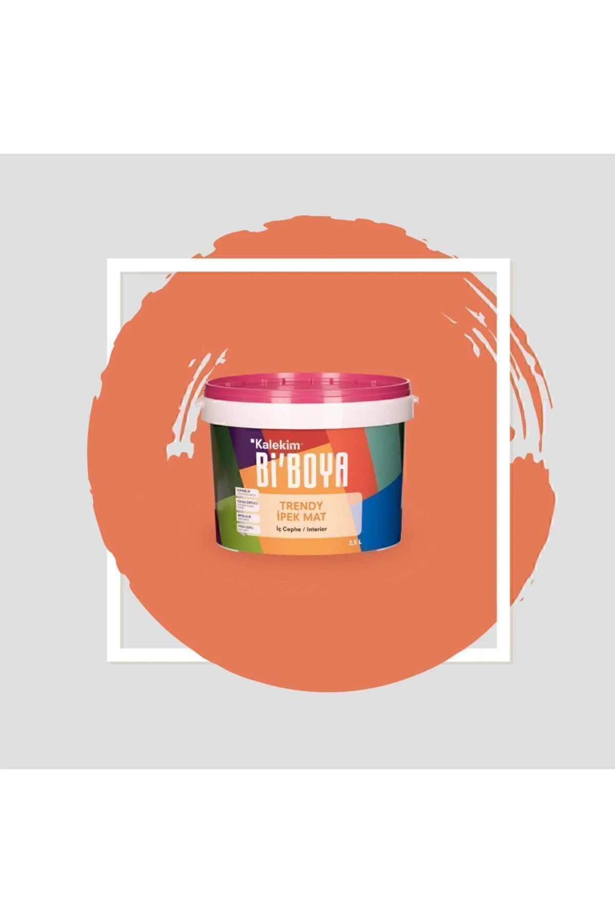 İpek Mat Trendy 2,5 Lt Olimpos Ateşi