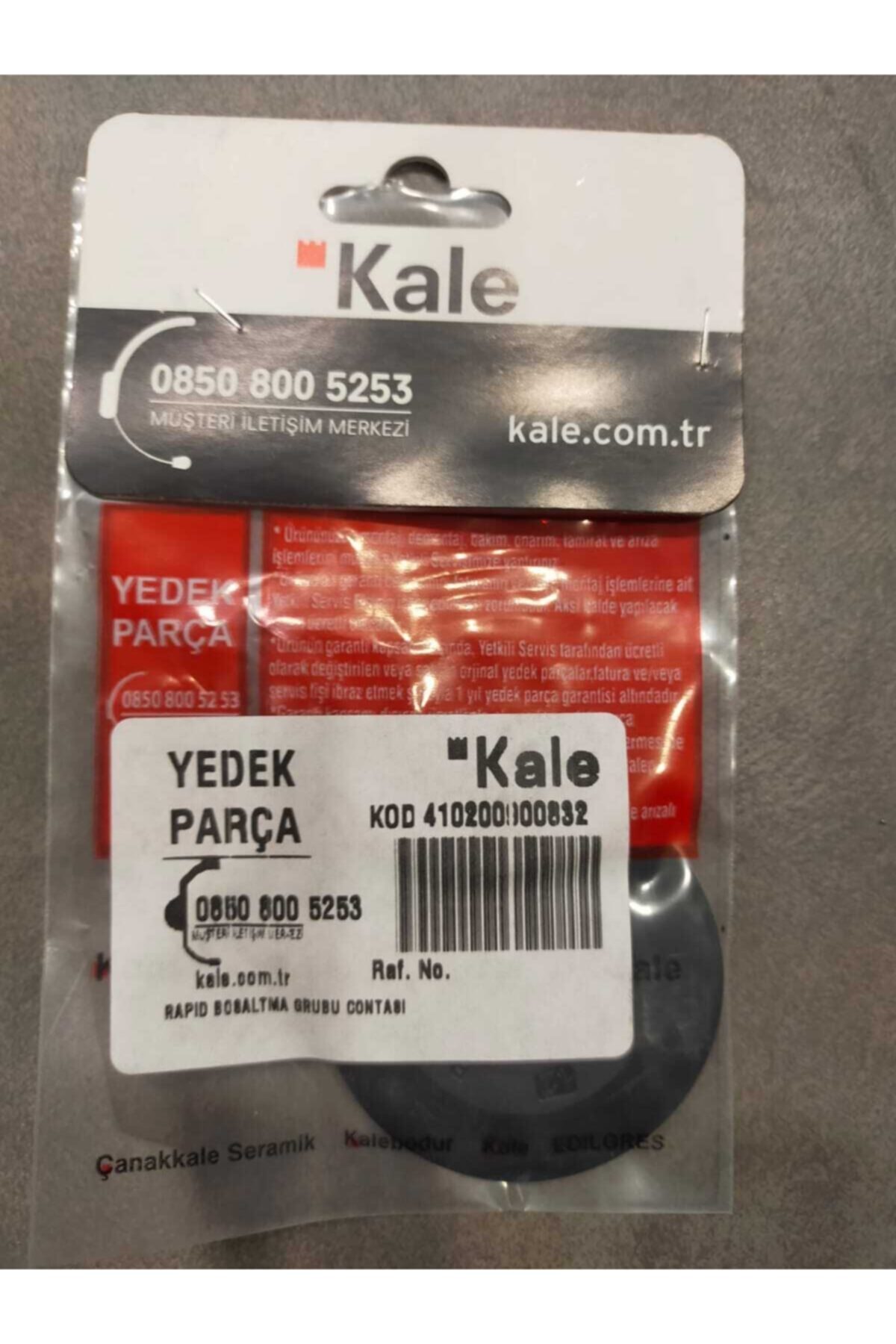 Rapid Boşaltma Grubu Contası