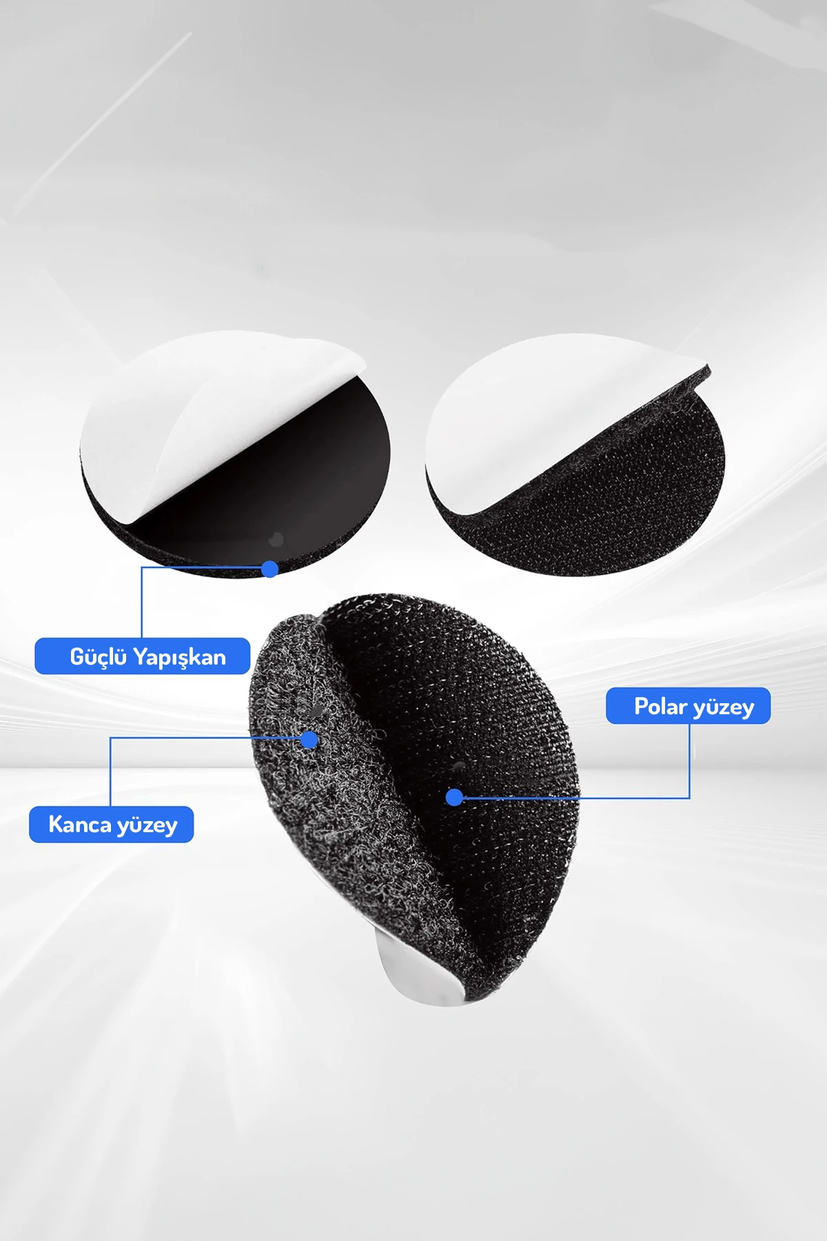 10lu Halı Kilim Koltuk Örtüsü Sabitleyici Kaydırmaz Cırt Yıkanabilir Kendinden Yapışkanlı Cırtlı Ped