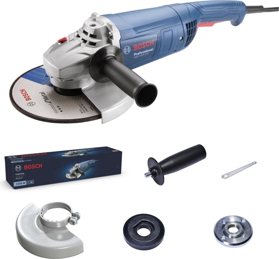 BOSCH Gws 2200-230 H Profesyonel 2200W Taşlama Makinası 230 mm