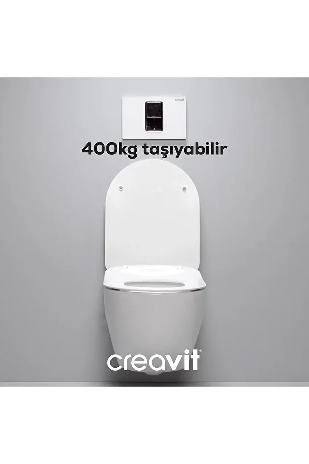 Terra Asma Klozet & Duck Termoplast Yavaş Kapanan Kapak Set