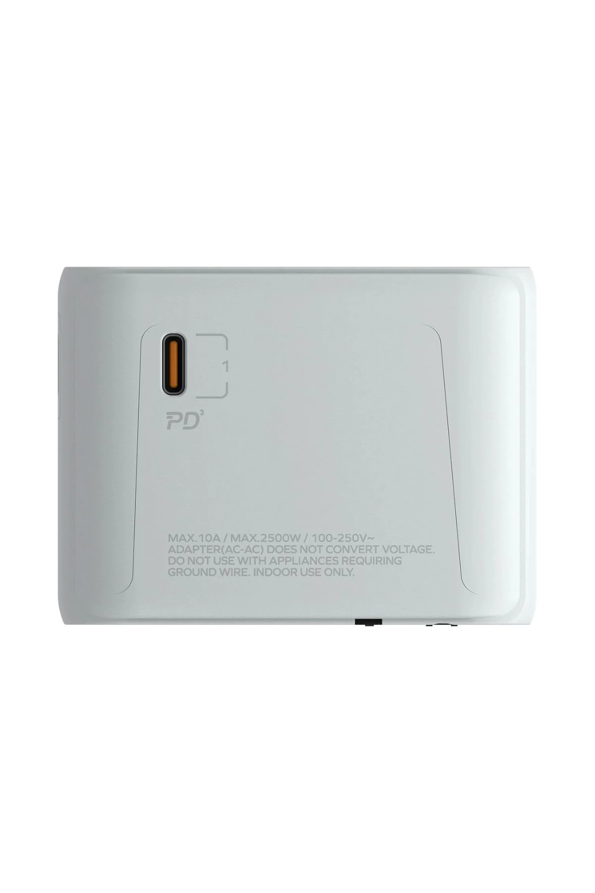 35W 1-World 5-Port AC Seyahat Piriz Dönüştürücü Charger (Beyaz)