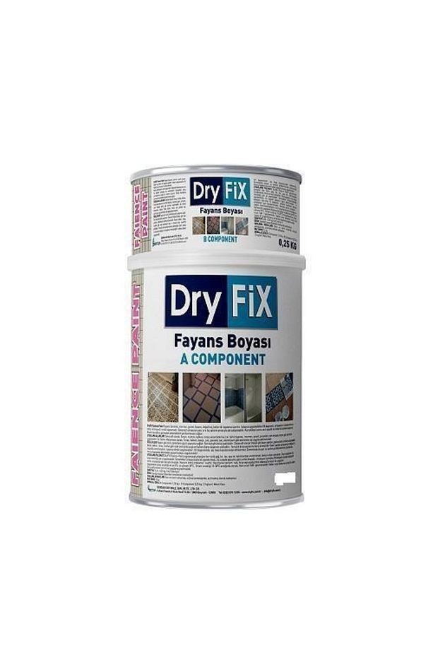 Faience Paint Fayans Boyası 1 Lt Fp-03 Koyu Gri