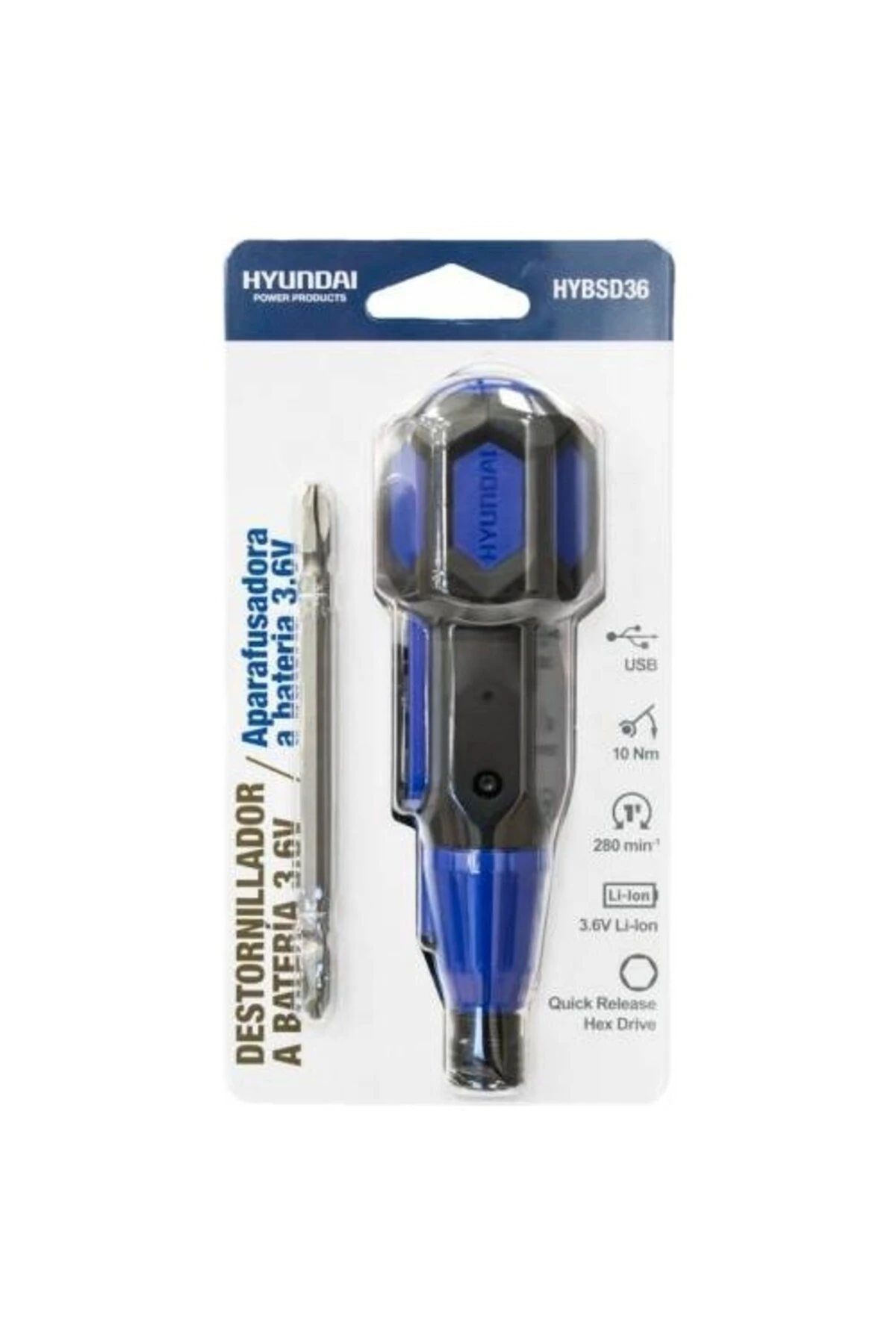 Hybsd36 Usb Şarjlı Tornavida